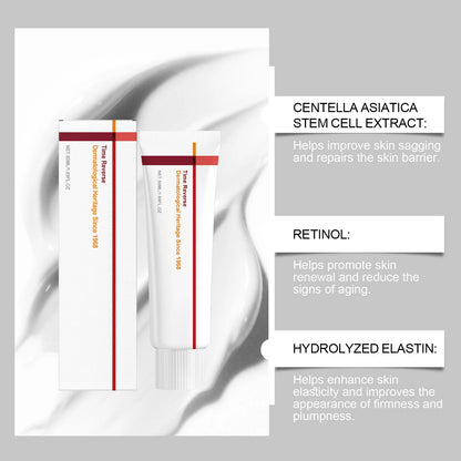 Time Reverse Anti Aging Cream Centella Loose Sagging Skin Firming Hydrating Wrinkle Reduction Retinol Instant Face Lift Cream