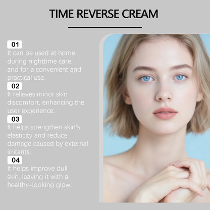 Time Reverse Anti Aging Cream Centella Loose Sagging Skin Firming Hydrating Wrinkle Reduction Retinol Instant Face Lift Cream