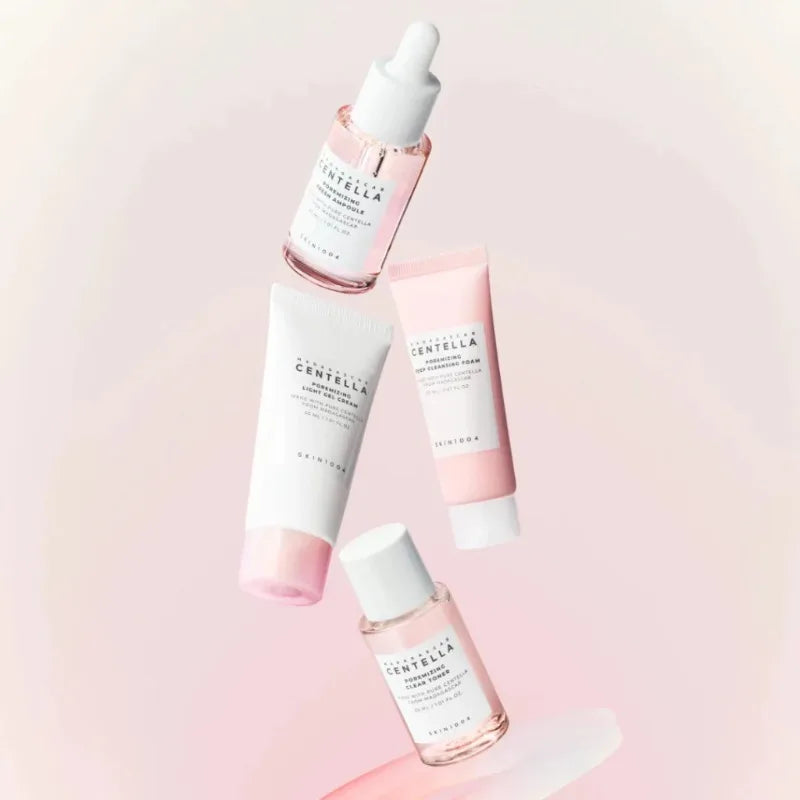 Korean Centella Pink Salt travel kit