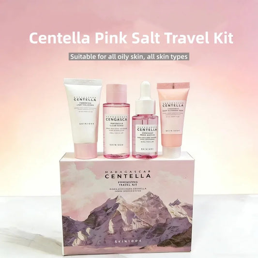 Korean Centella Pink Salt travel kit