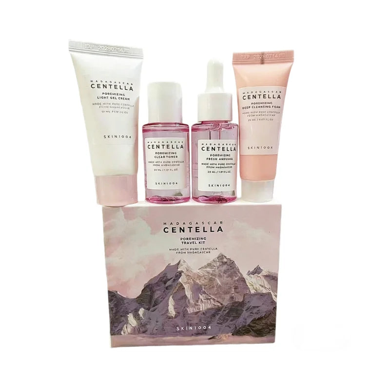 Korean Centella Pink Salt travel kit